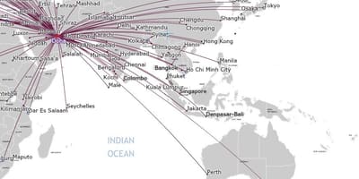 Qatar airlines carte