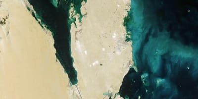 Carte du qatar satellite 