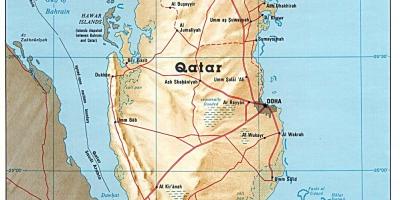 Qatar carte complète